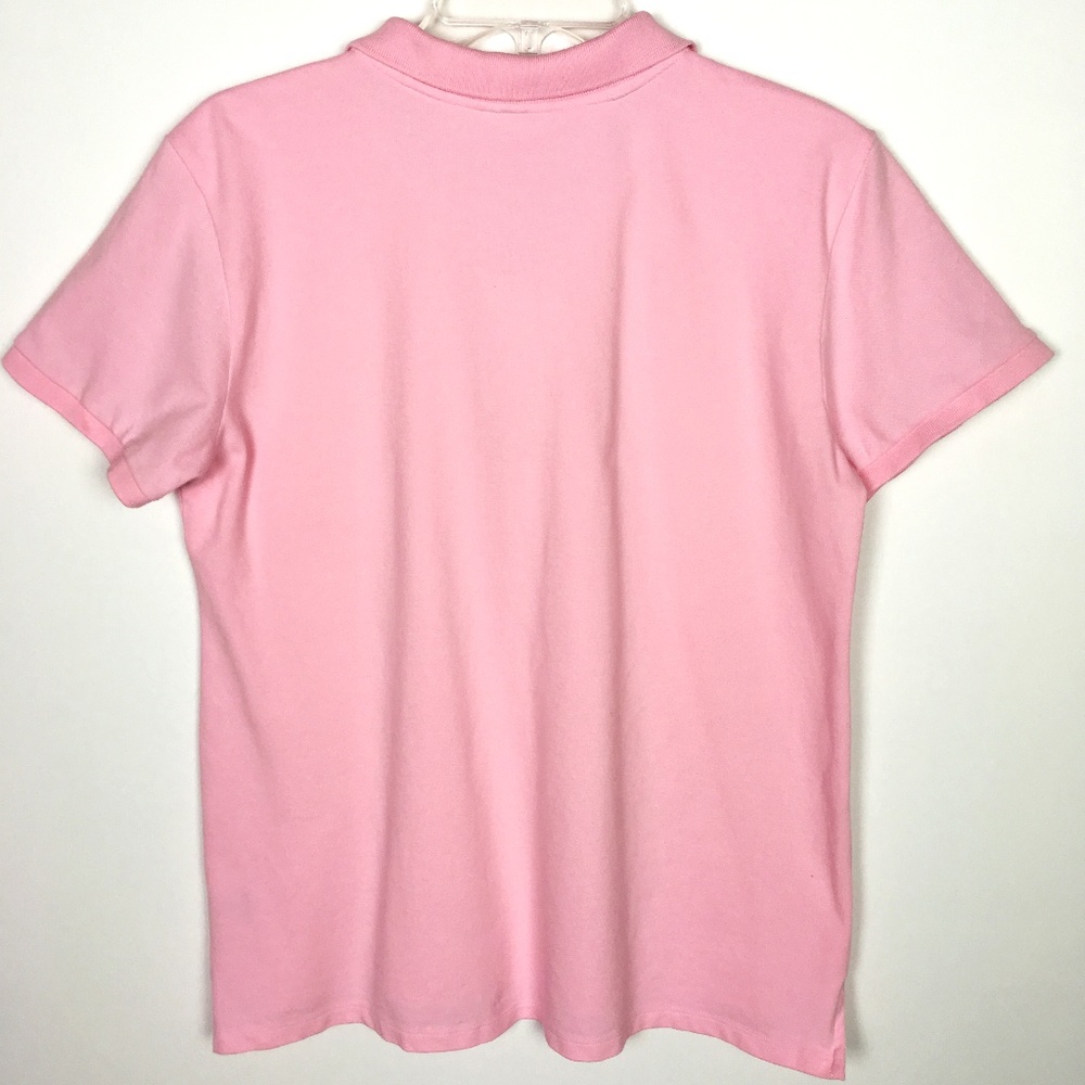 DKNYC Pink Short Sleeve Polo Shirt - Picture 2 of 6